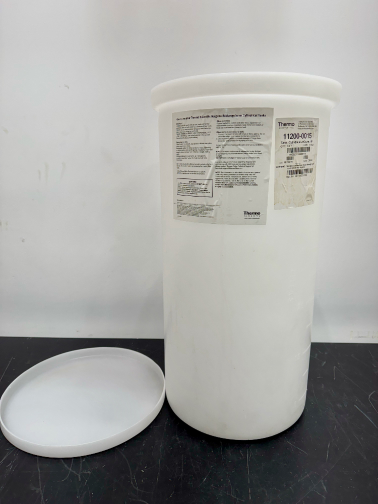 Image of Thermo Scientific 15 Gallon Tank Cylindrical w/Cover